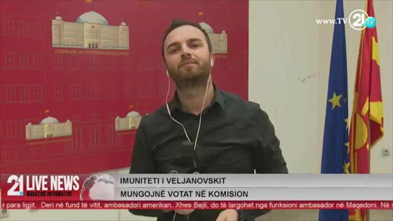 MUNGOI DEPUTETI I BDI-së AGIM SHAQIRI, VELJANOVSKIT NUK I HIQET IMUNITETI