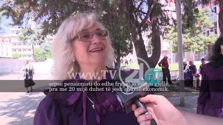 PENSIONISTËT TË PAKËNAQUR ME PENSIONET, ZAEVI: PENSIONI DO TË RRITET NËSE EKONOMIA RRITET ME MBI 4%