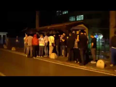 Lëvizja Besa protestë para SPB së Tetovës pas ndalimit të aktivistëve të saj (VIDEO+FOTO)