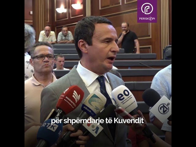 Video-lajm / Albin Kurti: E gabueshme thirrja e mbledhjes së qeverisë e cila ka rënë