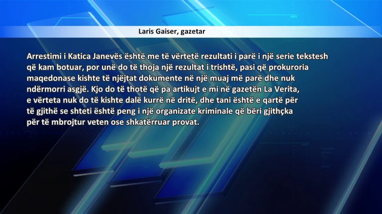 (VIDEO) GAISER-La Verita / PROVAT QË KAM DO TË SHKAKTOJNË TËRMET POLITIK NË SHKUP