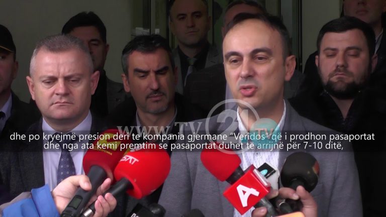 100 mijë pasaporta të reja, më 24 mars arrijnë në MPB