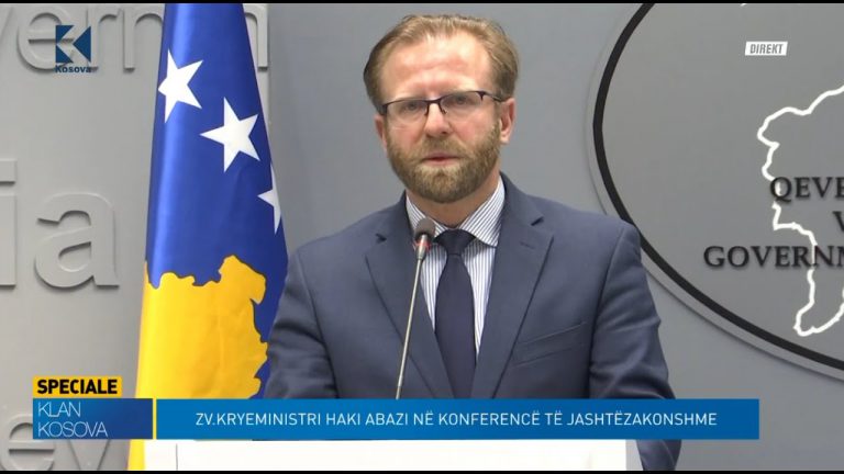 Zv/ kryeministri Haki Abazi: Asnjë nismë e vendim i Thaçit s’është i mirë për vendin, propozimi i tij është obstruksion kundër qeverisë