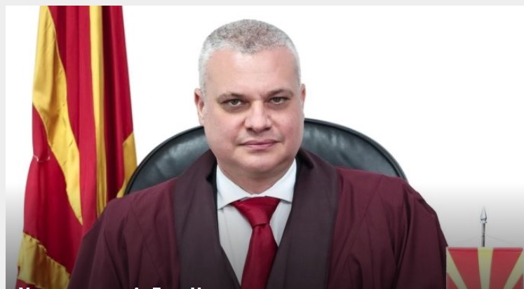 Jep dorëheqje gjyqtari i Gjykatës Kushtetuese  Goce Naumovski pesë muaj pasi zgjidhet   
