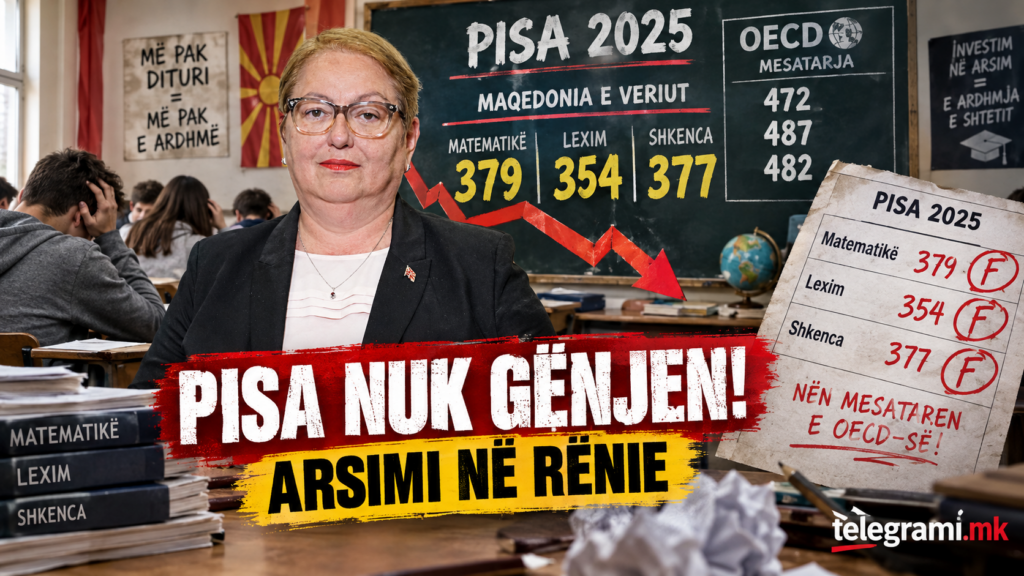 PISA si stafetë  Janevska ia lë fajin të kaluarës  por kush do ta marrë përgjegjësinë për të ardhmen  PISA nuk ka parti  por ministrat kanë përgjegjësi 