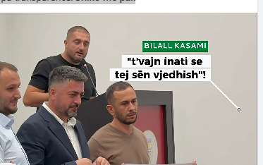 Më mirë për Tetovën    BILALL KASAMI   T VAJN INAT SE TEJ SËN VJEDHISH  